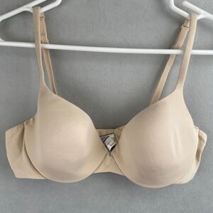 Victorias Secret Body by Victoria IPEX Demi Bra Beige Underwire 36B Comfy 2007